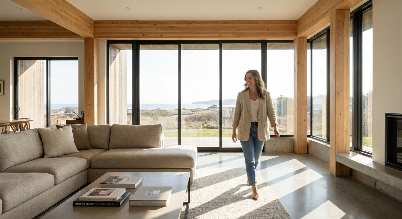 Cómo usar inpainting con IA para que las personas 3D se vean realistas en renders arquitectónicos