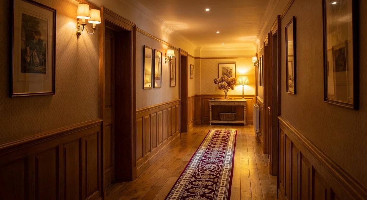 Replace floor elements to create another version of an interior render — result