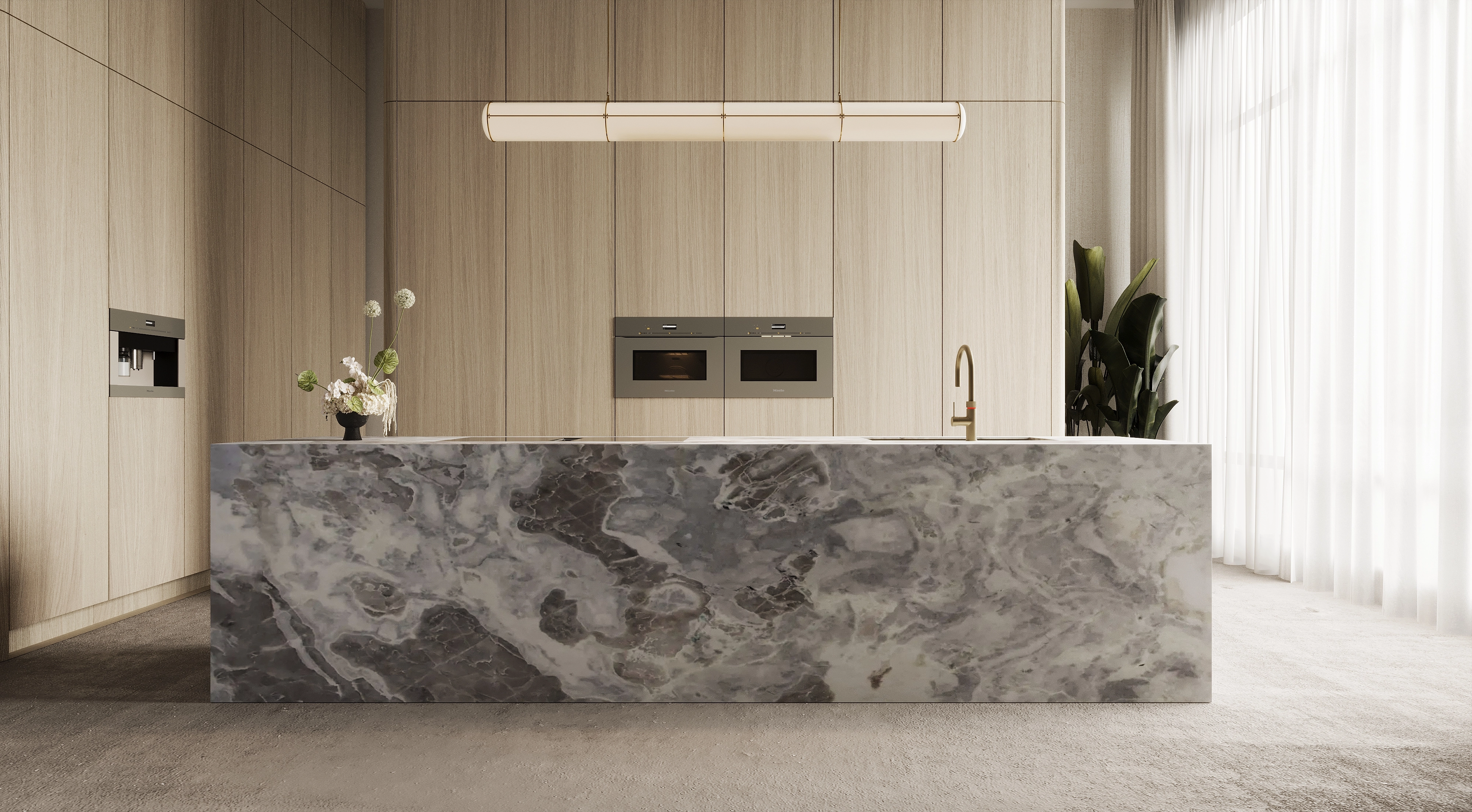 Static interior render